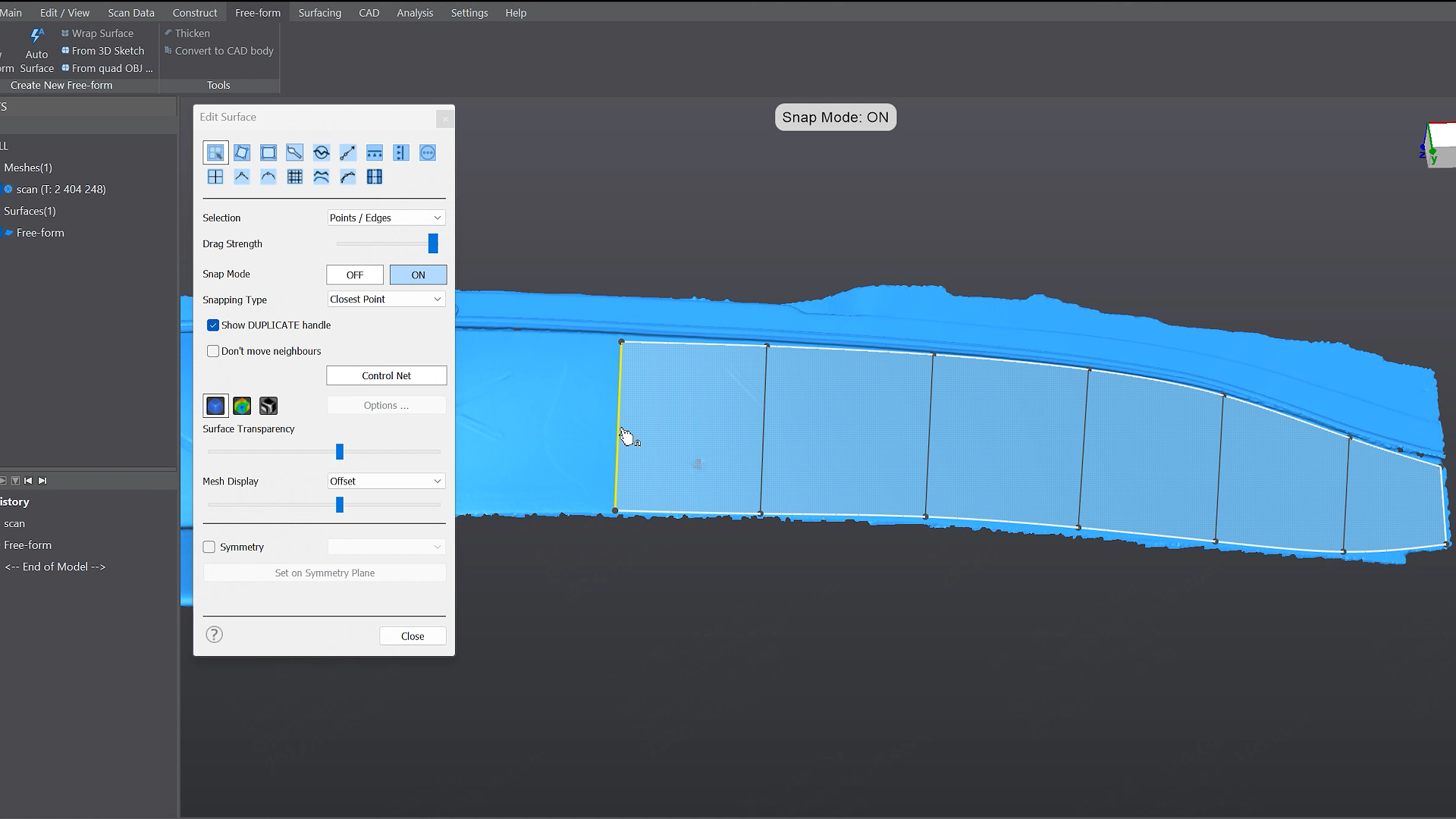 Enhancing yacht customization with EinScan Libre